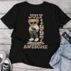 27Th Birthday 27 Year Old Vintage July 1997 Unisex T-shirt Cotton Tee