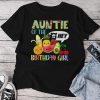 Auntie Of The Birthday Girl Family Fruit Birthday Hey Bear Unisex T-shirt Cotton Tee