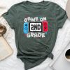 Back To School Game On Second 2Nd Grade Gamer Kid Boys Unisex T-shirt Cotton Tee