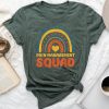 Beautiful Pain Management Squad Boho Rainbow Apparel Unisex T-shirt Cotton Tee