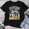 Best Bingo Novelty For Bingo Lover Bingo Player Unisex T-shirt Cotton Tee