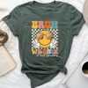 Bruh We Back 3Rd Graders Smile Face 1St Day Of Third Grade Unisex T-shirt Cotton Tee