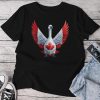 Canada Day Maple Leaf Bird For And Youth Unisex T-shirt Cotton Tee