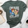 Childless Dog Lady Against Patriarchy Feminist Dog Owner Unisex T-shirt Cotton Tee