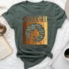 Coach Afro African American Black History Month Unisex T-shirt Cotton Tee