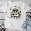 Colin's Carriage Rides Take The Long Way Unisex T-shirt Cotton Tee