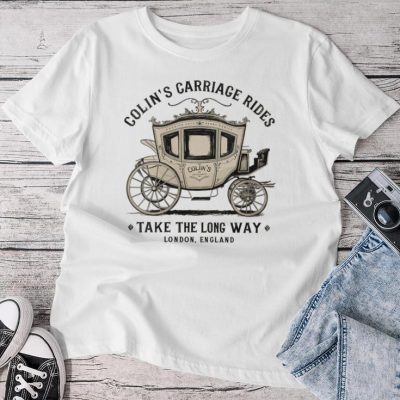 Colin's Carriage Rides Take The Long Way Unisex T-shirt Cotton Tee