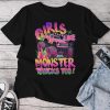 Cute Monster Truck Birthday Party Girl Like Monster Truck Unisex T-shirt Cotton Tee