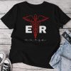 Er Nurse Emergency Department Registered Nurses Week Unisex T-shirt Cotton Tee