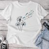 Flower Dandelion Sharks For Shark Lover Shark Unisex T-shirt Cotton Tee