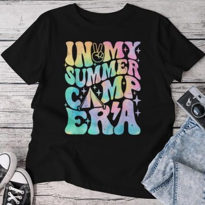 Girls In My Summer Camp Era For Camping Camper Unisex T-shirt Cotton Tee