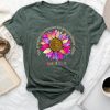 Grandma Votes Because Her Granddaughters Rights Depend On It Unisex T-shirt Cotton Tee