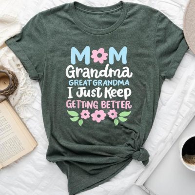 Great Grandma Great Grandmother Unisex T-shirt Cotton Tee