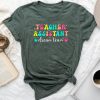 Groovy Teacher Assistant Dream Team Back To School Teacher Unisex T-shirt Cotton Tee
