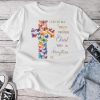 I Can Do All Things Through Christ Butterfly Cross Unisex T-shirt Cotton Tee