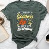 I'm A Leo Goddess Leo Queen Its My Birthday Leo Season Unisex T-shirt Cotton Tee