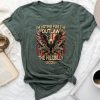 I'm Voting For The Outlaw And The Hillbilly 2024 Usa Flag Unisex T-shirt Cotton Tee
