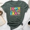 In My Third Grade Era Teachers Back To School Girls Unisex T-shirt Cotton Tee