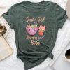 Just A Girl Who Loves Ramen And Boba Cute Kawaii Noodles Unisex T-shirt Cotton Tee