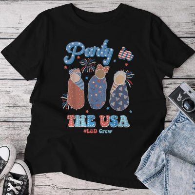 Labor And Delivery Nurse Patriotic 4Th Of July Baby Crew Unisex T-shirt Cotton Tee