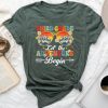 Let The 3Rd Grade Adventure Begin Third Grade Teacher Unisex T-shirt Cotton Tee