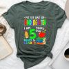 My First Day Of Kindergarten Boy Girls First Day Of Kinder Unisex T-shirt Cotton Tee