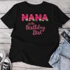Nana Of The Birthday Girl Melon Watermelon Unisex T-shirt Cotton Tee