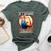 Never Underestimate The Power Of A Grandma Who Votes Graphic Unisex T-shirt Cotton Tee