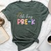 Oh Hey Pre K Student Teacher Happy First Day Back To School Unisex T-shirt Cotton Tee