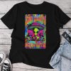 Psychedelic Stay Trippy Little Hippie Alien Mushroom Rave Unisex T-shirt Cotton Tee