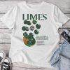 Retro Vintage Limes Graphic Vegetables Lemon And Men Unisex T-shirt Cotton Tee