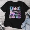 Roller Skate 11Th Birthday Rolling Into 11 Since 2013 Girls Unisex T-shirt Cotton Tee