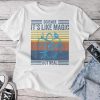 Science It's Like Magic But Real Science Teacher Geek Nerd Unisex T-shirt Cotton Tee