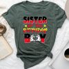 Sister Of The Birthday Boy Mouse Family Matching Unisex T-shirt Cotton Tee