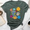 Solar System Teacher Learning Is Out Of This World Unisex T-shirt Cotton Tee