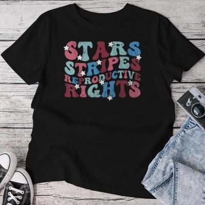Stars Stripes Reproductive Right Patriotic 4Th Of July Unisex T-shirt Cotton Tee