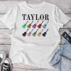 Taylor Personalized Name I Love Taylor Girl 70'S 80'S Unisex T-shirt Cotton Tee