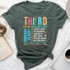 Third Grade Teacher Tour Dream Team Happy Back To School Unisex T-shirt Cotton Tee