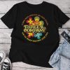 Three's Company Tv Show Vintage Floral Graphic Unisex T-shirt Cotton Tee
