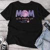 Two The Moon Mom Of The Birthday Girl Astronaut Family Party Unisex T-shirt Cotton Tee