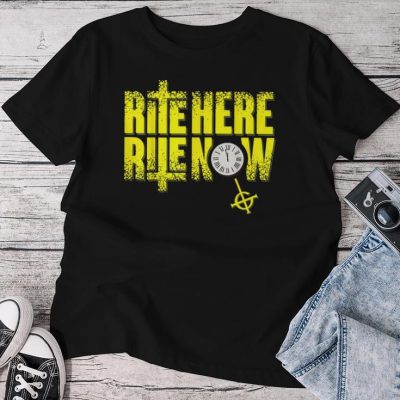 Unique Rite Here Title Ghost For Unisex T-shirt Cotton Tee