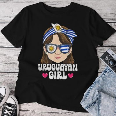 Uruguayan Girl Uruguay Unisex T-shirt Cotton Tee