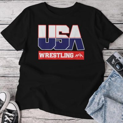 Usa Team Wrestling & American Sports Unisex T-shirt Cotton Tee