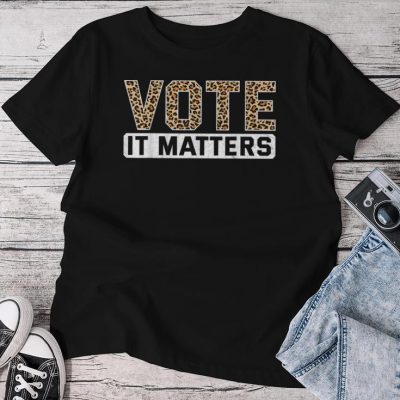 Vote It Matters Voting Rights Unisex T-shirt Cotton Tee