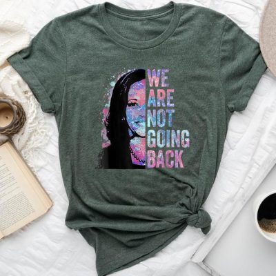 We Are Not Going Back Vintage 2024 For Girl Men Unisex T-shirt Cotton Tee